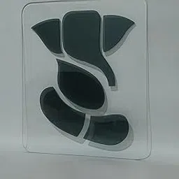 Premium Glass Wall Art – Modern Abstract Elephant Design | Home & Office Decorative Wall Panel | Elegant Glass Décor Gift (12x10 Inch)-picture-27