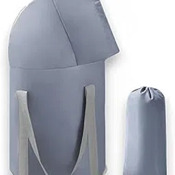 Thermal Insulated Foot Bath Bucket Spa Bag Heat Resistant Waterproof Knee Covering Large Capacity Bag Foldable Travel Bathtub for Foot Spa Soaking Feet at Home, Pedicure Basin, Outdoor Camping-picture-31