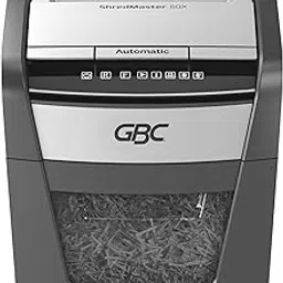 GBC ShredMaster AUTO+ 50X Auto Feed Paper/Credit Card Cross Cut Shredder with 50 Sheet Capacity and 20L Bin for shredding Sensitive documents; 4 x 28mm Confetti Cut; 2 Years Warranty-picture-49