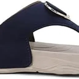 Cozy Wear Women Flats (Blue, 6) | Flats for Women | Synthetic-image-15