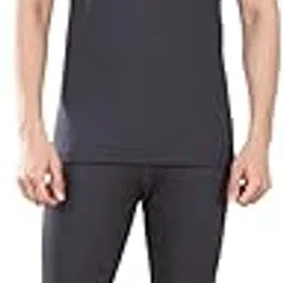 Men's Thermal Set | Half Sleeve Crew Neck Top & Bottom Winter Innerwear | Soft & Warm Cotton Fabric-image-55