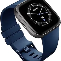 YODI Soft Silicone Classic Strap Band For Fitbit Versa/Versa 2/ Versa Lite Small & Large Size, Replcement Watch Straps Compatible With Fit-bit Special Edition/Lite Edition/Versa SE For Men Women-picture-12