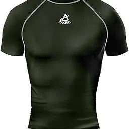 akiba Half Sleeve Compression Skins for MMA, BJJ, Gym, Running, Cycling-picture-12