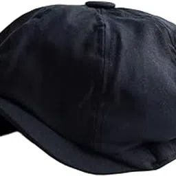 merishopp Breathable Mens Newsboy Hat Soft 8 Panels Headwear for Fall Travel Spring-picture-21