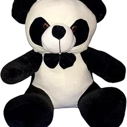 Stylbase Plush Cute Panda Stuff Teddy Bear Soft Toys for Kids Girls and Boys Ideal for Birthday, Baby Party, Plushies Stuffed Toy – White Black (14 Inches)-picture-18