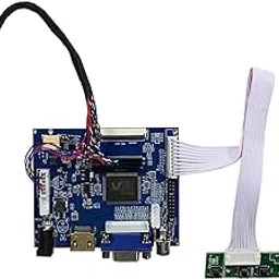 HDMI+VGA+2AV Input LCD Controller Board For B101AW03 CLAA101WB03 10.1" 1024x600 40Pins LCD Panel-picture-50