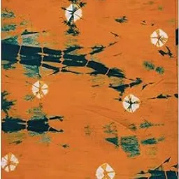 color nirvana Women's Pure Cotton Unstitched 2.45 Meters x 32 Inches Tie Dye with Bandhej Bandhani Running Fabric for Dress Material Salwar Suit Kurti Shirts Nighty Gown Etc-picture-43