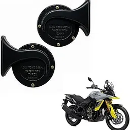 Premium Dual Wind Tone Horn for V-Strom 800DE & Other Bikes & Cars | Loud Sound | 12V Electric Horn Set-image-22