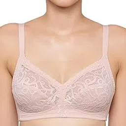 triumph International Women's Non Padded | Wire Free | Doreen 34C Neutral Beige | Full-Coverage Bra | Pack of 1-picture-53