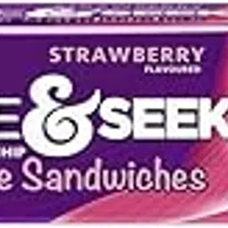 Parle Hide and Seek Biscuit, Fab Strawberry, 100g image 1