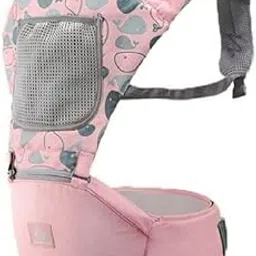 Naivete Toddler Baby Carrier, Ergonomic Breathable Adjustable Baby Carrier, Backpack Front Facing Kangaroo Sling Wrap for Baby Travel Baby Hipseat, (Pack of 1) (Pink)-picture-24