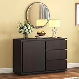 Urban Ladder Vector Solid Sideboard in American Walnut Finish-picture-31