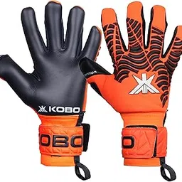 Kobo GKG-37 Football Goal Keeper Gloves with German Latex Palm-picture-29