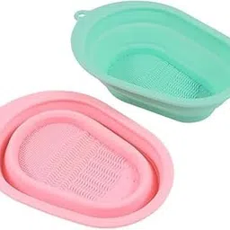 Collapsible Silicone Foot Soaking Tub – Portable Foldable Foot Bath Basin-picture-17