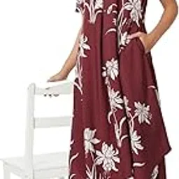 Women's Polyester A-Line Below The Knee Dress-image-51