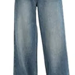 mastyle Women's High-Waisted Straight Leg Baggy Jeans | Loose Fit Casual Denim Pants for Everyday Comfort-picture-49