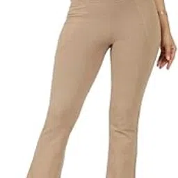 blissclub Women's Regular Fit Mid Rise Pants-picture-24