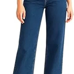 Women's High-Rise Wide Leg Denim Jeans-picture-26