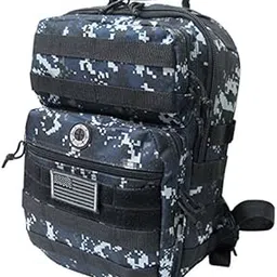 nexpak 14" Tactical Military Camping Hiking Outdoor Backpack w/MOLLE straps DP314 DMBK Navy Digital Camo-picture-17