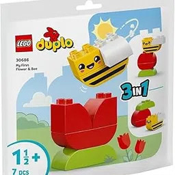 LEGO DUPLO My First Flower & Bee Building Set, 30586, 3-in-1, 7 Pieces, Ages 1.5+-picture-23