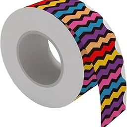 CLUB BOLLYWOOD® Bulletin Board Borders Colorful Classroom Borders for Wall School Decoration Colorful Wavy Stripe | Kids & Teens at Home | School Supplies |Home & Garden |1 Bulletin Board Border-image-60