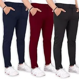 nuremburgs Slim Fit Classic Men's Trousers | Stylish Office Wear Pants | Perfect for Formal and Casual Occasions | Regular Fit Stylish Trousers image 1