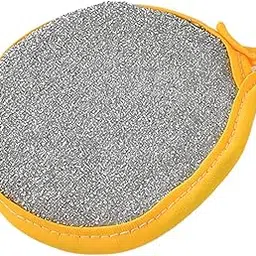 Dual-Sided Dishwashing Sponge Brush – Comfortable, Durable Kitchen Cleaning Tool (1 Pc)-picture-14
