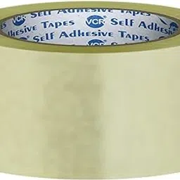 VCR Self Adhesive Transparent Cello Tape - 100 Meters in Length - 48mm / 2" Width - 12 Rolls Per Pack - BOPP Industrial Packaging Tape for E-Commerce Box Packing, Office and Home use-image-12