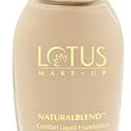 LOTUS MAKE-UP Herbals Naturalblend Comfort Liquid Foundation SPF-20, Sand, 30ml-picture-44