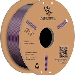 3Idea PLA Silk Premium 3D Printing Filament, Black-Red, 1.75mm, Net Weight-1kg-picture-18