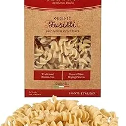 ANMARA Artisanal Pasta,Organic Fusilli (Hard Durum Wheat)-500G-image-2