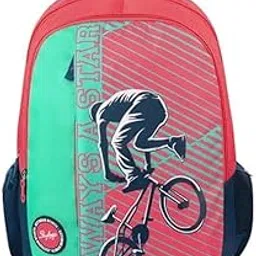 skybags Printed School Backpack For Kids, Teal (Squad Pro 02)-picture-52