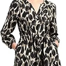 vero moda Women's Rayon Fit and Flare Mini Dress-picture-11