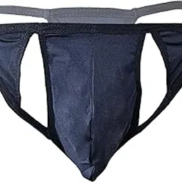 pinkzaar Sexy Men Briefs G-String Briefs Innerwear Boys Sexy Briefs for Honeymoon Regular Fit Solid Antibacterial Briefs with No Marks Waistband (in, Alpha, L, Black)-picture-10