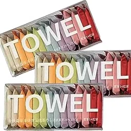 DORMICO Compressed towel beauty facial mask portable reusable wet and dry disposable use for family and travel or pet cleaning towel camping wipes with gift for friends (Pack of 42)-image-35