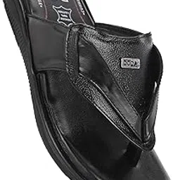 doda Classic Leather Slippers for Men – Indoor & Outdoor Use-picture-48