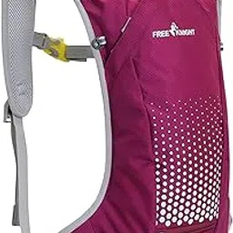 LOSA Bag Running Camping Hydration Backpack Pack Bag Pouch Climbing Rose Red image 1