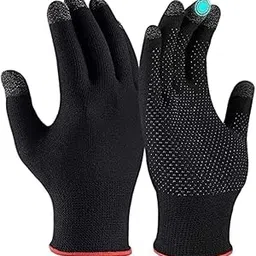 Hand Gloves for Women Sun Protection Summer Cooling Black Bike Gloves for Cycling Fishing, Non-Slip Touch Screen Mesh Breathable Full Finger, UPF 50+-picture-24