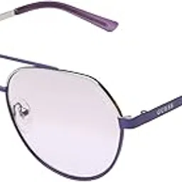 guess Solid Aviator Unisex Sunglasses - (GU3048 81Z 53 S |53| Purple Color Lens)-picture-27