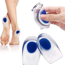 Gel Heel Cups, Silicone Heel Cup Pads for Plantar Fasciitis, Heel Spur & Achilles Pain, heel cups and Cushions Absorbing Support Pain Relief Support, Comfort Cushion Insoles for Women/Men,Insoles-picture-25