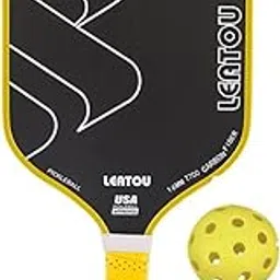 MERISHOPP Pickleball Paddle Nonslip Racquet for Exercise Outdoor Activities Practicing Yellow|Sporting Goods|Tennis & Racquet Sports|Tennis|Racquets-picture-13