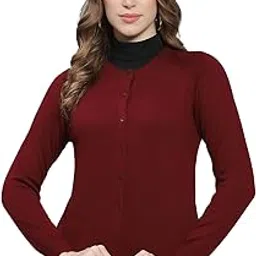monte carlo Womens Embroidered Round Neck Full Sleeve Cardigan (1240708RN)-picture-38