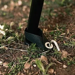 LOSA Tarp Pole Tip Cover Canopy Tent Support Tent Fly Holder Red with Webbing-picture-40