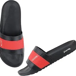 urjo PURE-51 Men's Sliders Lightweight Stylish Anti-Skid Arch Support Durable Dailywear Slipper by Welcome-picture-47