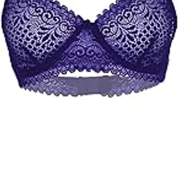 psychovest Lace Close-Neck Half Bralette Lingerie Set – Sexy Night Dress for Women | Hot Baby Doll Bra & Panty Set for Honeymoon, Valentine & Fantasy Nights-picture-11