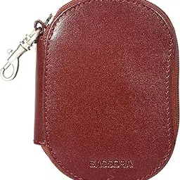 Premium Genuine Leather Unisex Oval Shape Multi Key Pouch-image-20