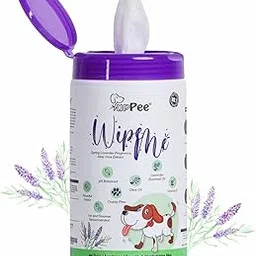 Wipe ME Pet Wipes 100 Count 100% Biodegradable Wet Wipes for Dogs & Cats| Cleansing, Deodorising & Grooming Wipes | Lavender Essential, Vitamin E & Olive Oil-picture-14