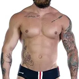 wildmant Sportivo Bikini Black with Red Stripe (Large)-picture-35