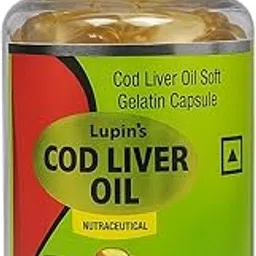 ROTEX LUPIN'S Cod Liver Oil Soft Gelatin Capsules – Omega 3, Vitamin A & D – Joint, Heart & Brain Support – 100 Softgels (pack of 2)-picture-27