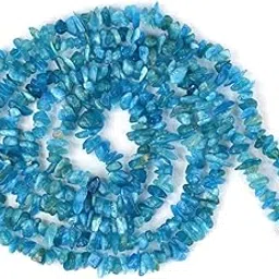 Natural Apatite Neon Mala/Necklace Crystal Stone Chip Bead Mala for Unisex-image-80